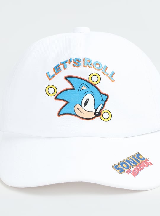 Boys Sonic-The Hedgehog Baseball Cap