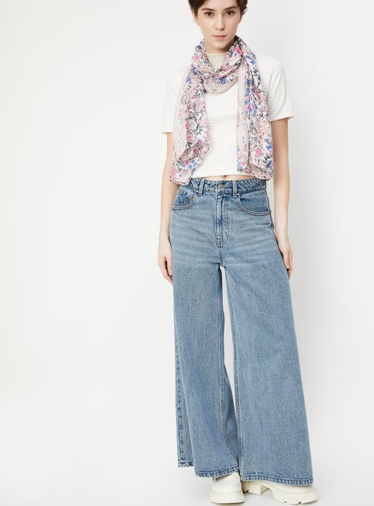 Women Floral Printed Scarf