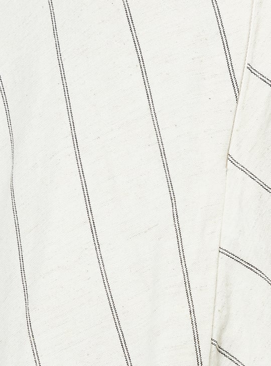 Women Striped A-line Skirt