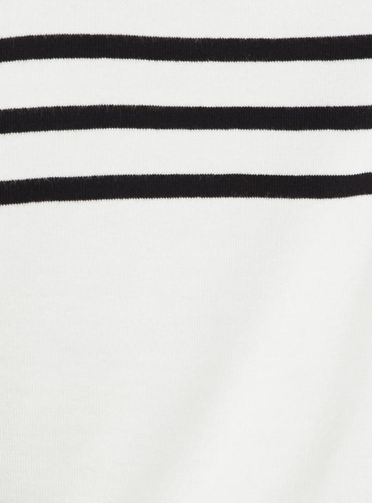 Women Striped Knit Top