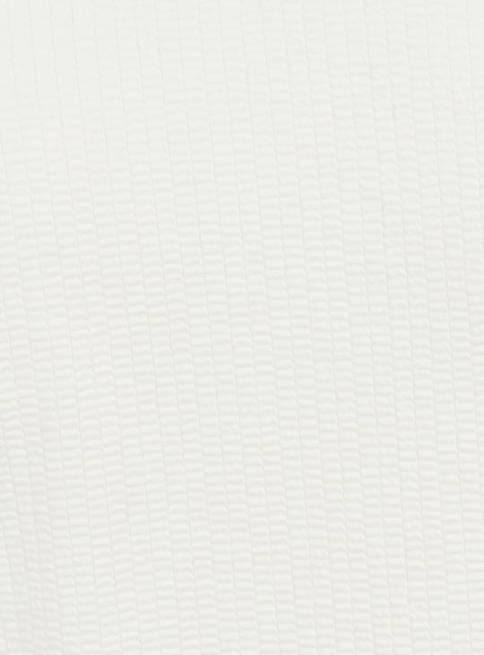 Men Knit Zip Polo T-shirt