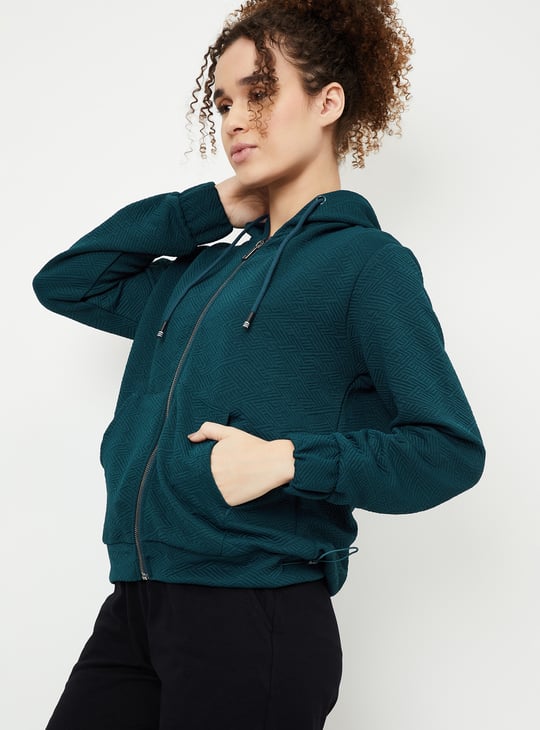 Women Quilted Hooded Jacket