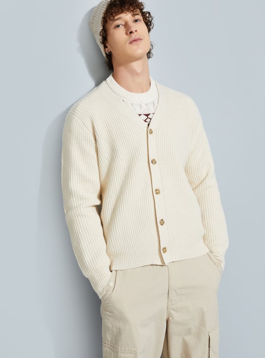 URB_N Men Knit Cardigan