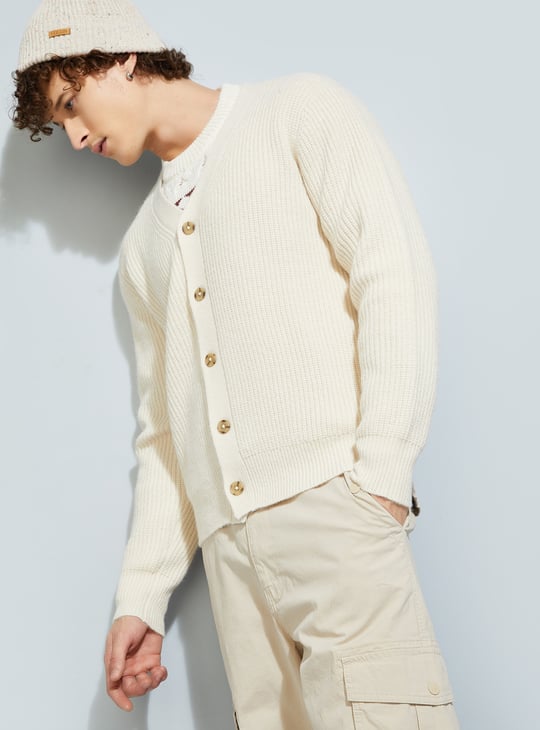 URB_N Men Knit Cardigan