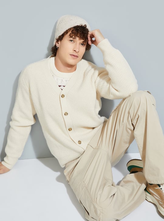 URB_N Men Knit Cardigan