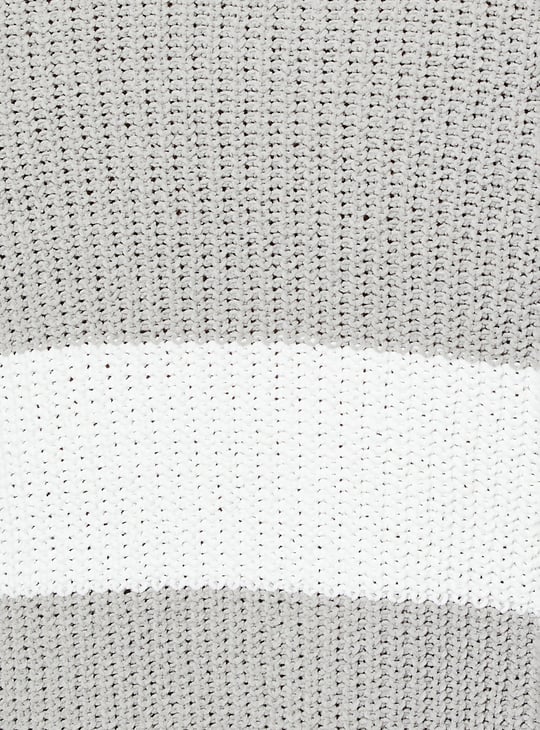 URB_N Men Oversized Striped Sweater