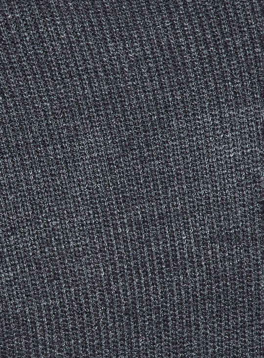 URB_N Men Ribbed Roll Neck Sweater