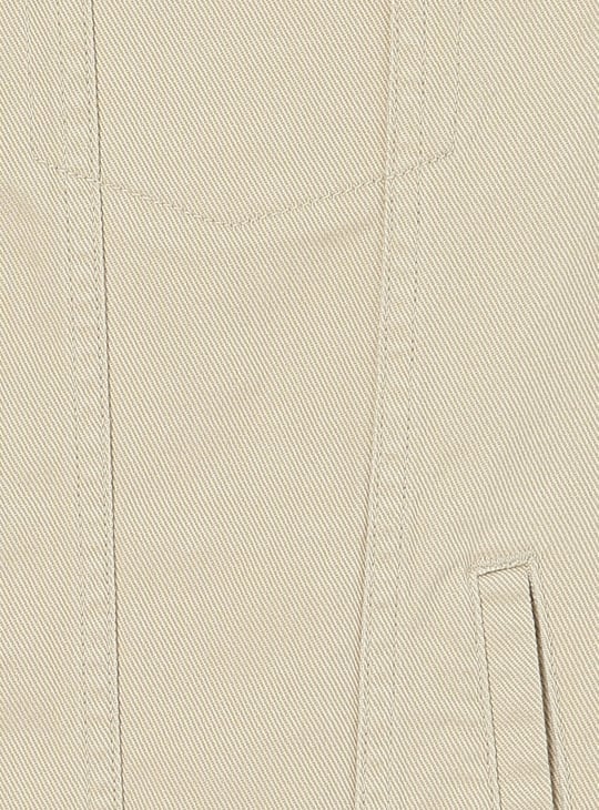 Boys Solid Denim Jacket