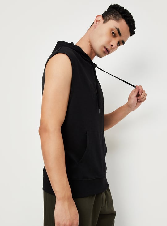 Men Hooded Athleisure T-shirt