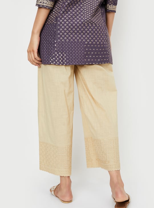 Women Embroidered Palazzos