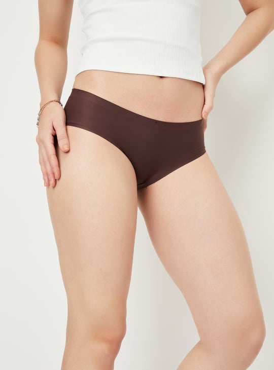 Women Solid Briefs - Pack of 2