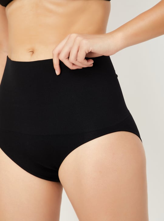 Women Solid High Waist Panty