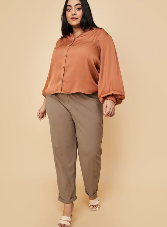 Kalki x Max Women Solid Knit Trousers
