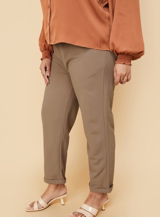 Kalki x Max Women Solid Knit Trousers
