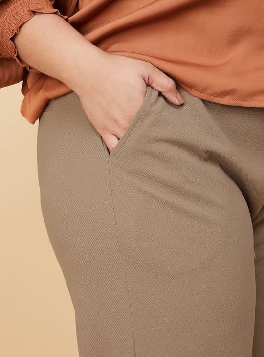 Kalki x Max Women Solid Knit Trousers
