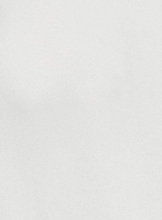 URB_N Women Checked Pinafore Dress with T-shirt