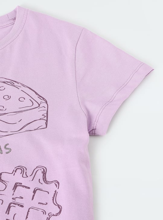 Girls Graphic Printed T-shirt