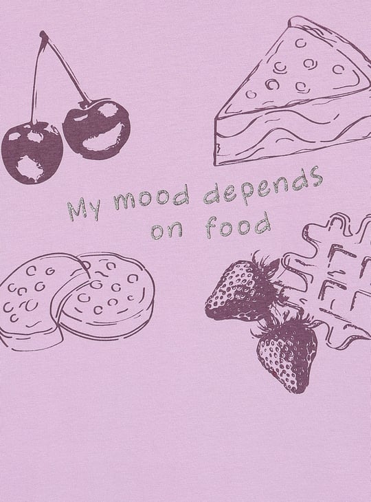 Girls Graphic Printed T-shirt