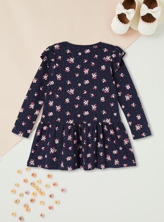 Girls Reversible Sequin Peplum Top