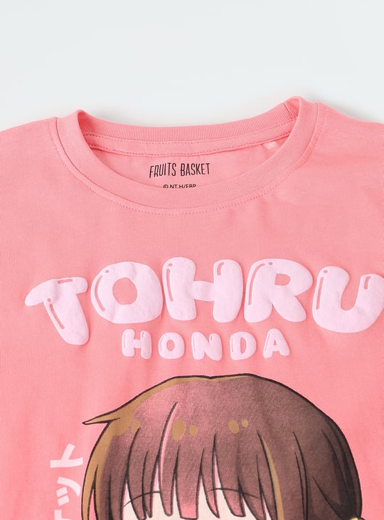 Girls Tohru Honda Print Top