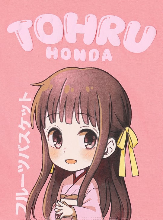 Girls Tohru Honda Print Top