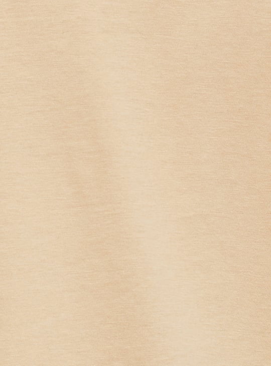 Women Smocked Yoke T-shirt