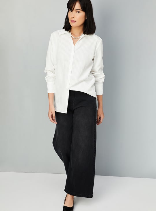 Women Striped Shirt