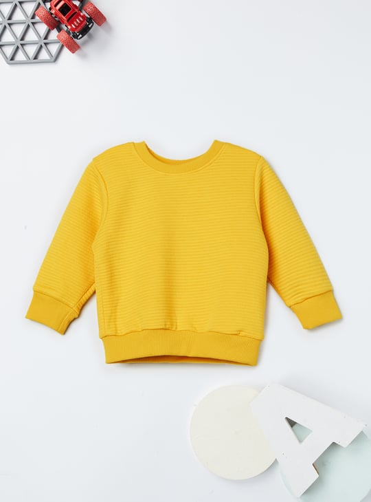 Boys Knit Lightweight Sweatshirt