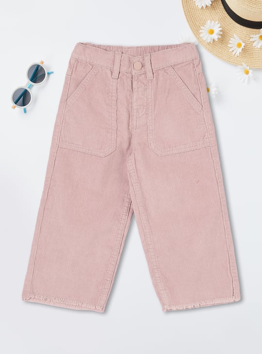 Shop Zara Pink Mom Jeans Zara Zara High-rise Comfort Fit TRF Mom - Main Image