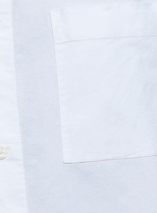 URB_N Men Boxy Fit Solid Shirt