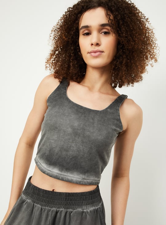 Women Solid Tank Top