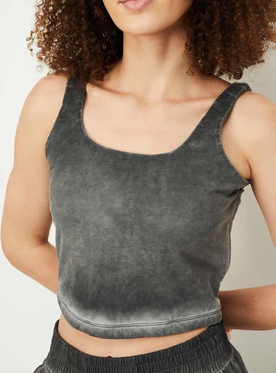 Women Solid Tank Top