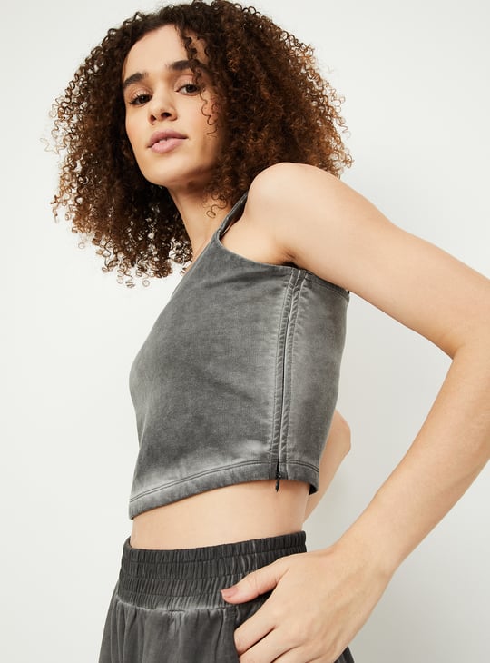 Women Solid Tank Top