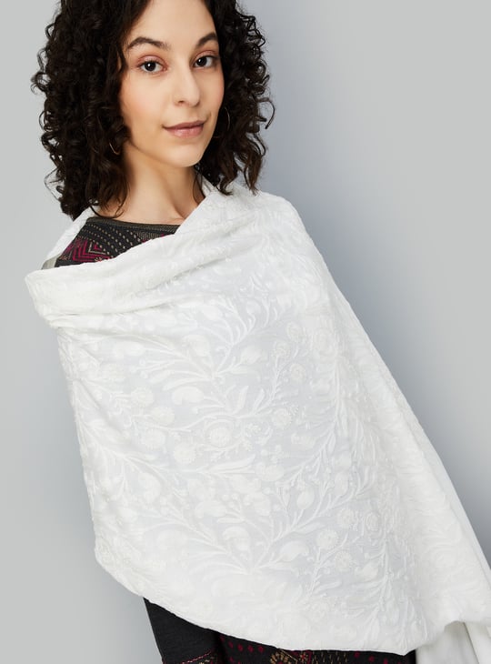Women Embroidered Shawl