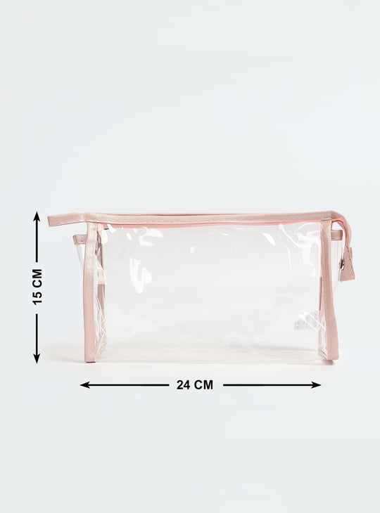 Women Printed Vanity Pouch - Pack of 3