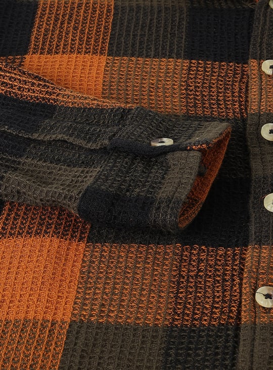 Boys Checked Full Sleeve Shirt