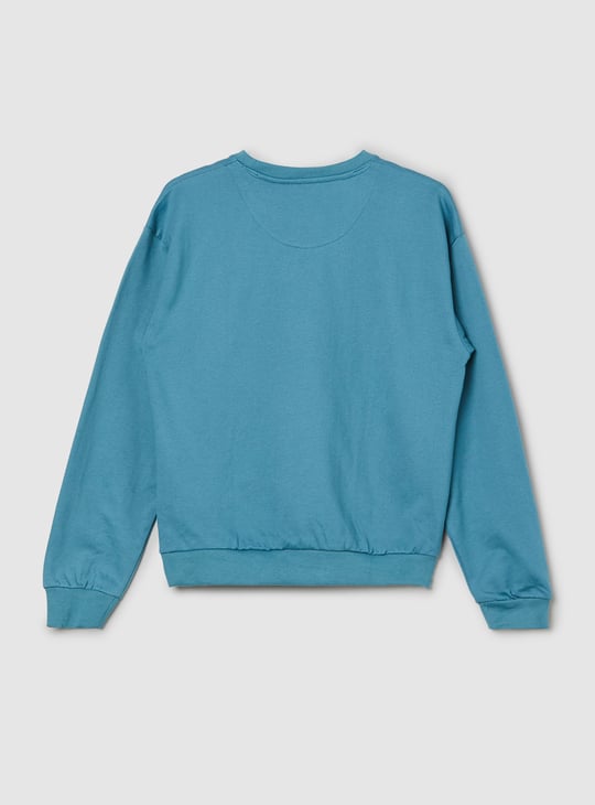 Girls Printed Sweatshirt