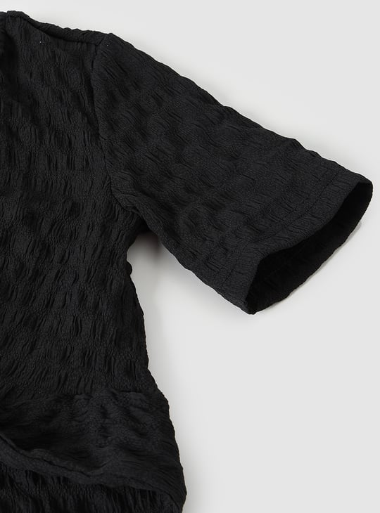 Girls Twisted Hem Top
