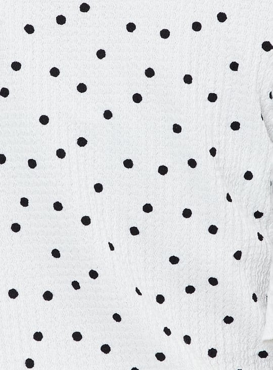 Women Polka Dot Printed Top