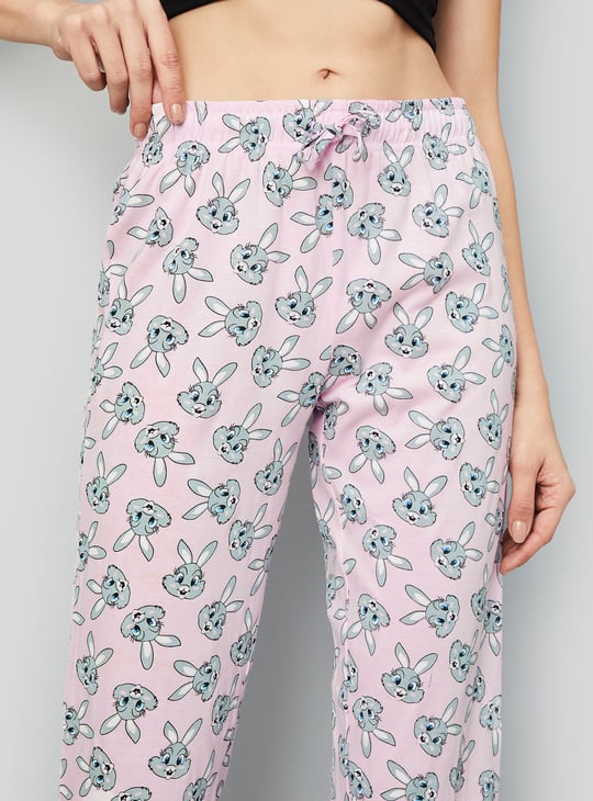 Women Printed Knit Capris