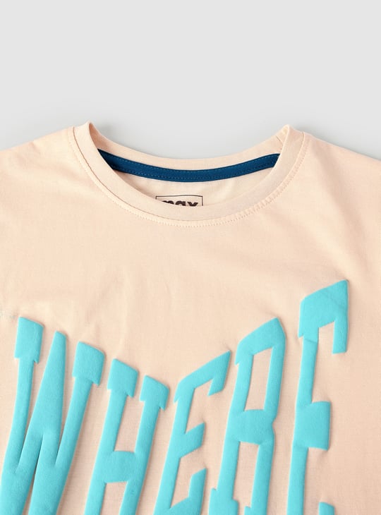 Boys Puff Print T-shirt