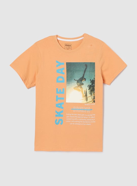 Boys Graphic Printed T-shirt