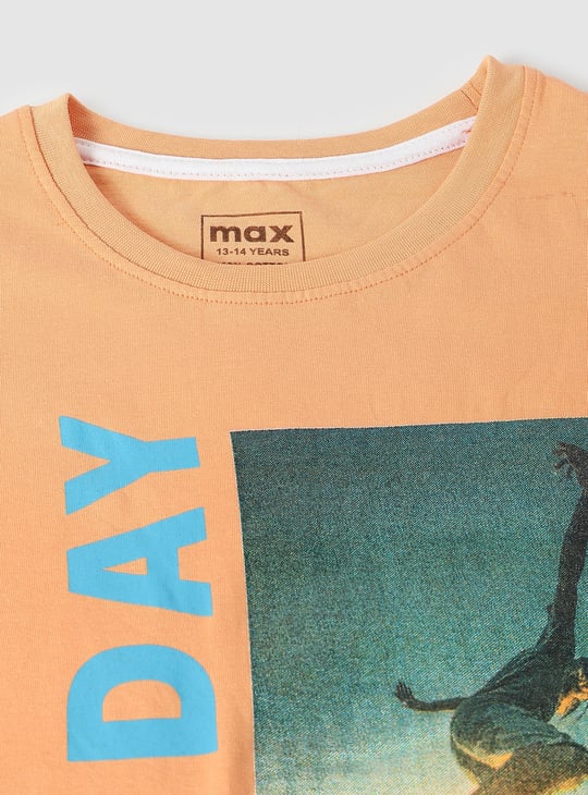 Boys Graphic Printed T-shirt