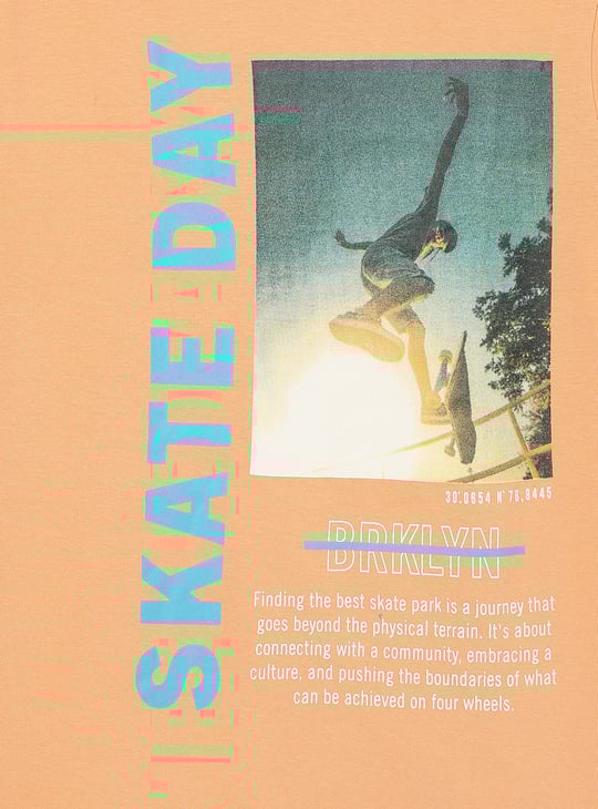 Boys Graphic Printed T-shirt