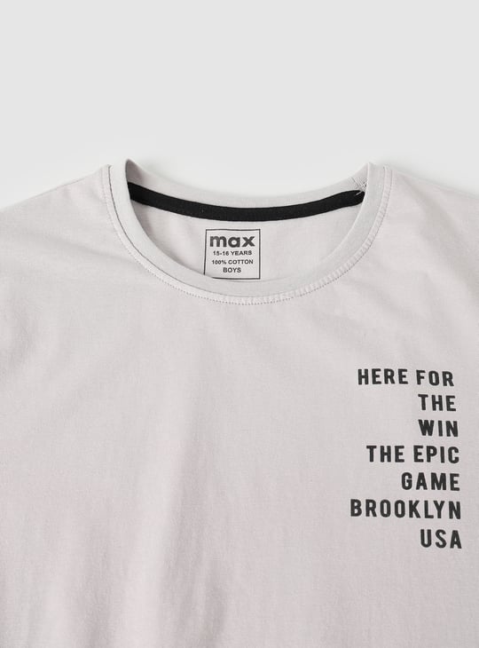 Boys Printed T-shirt - Pack of 2