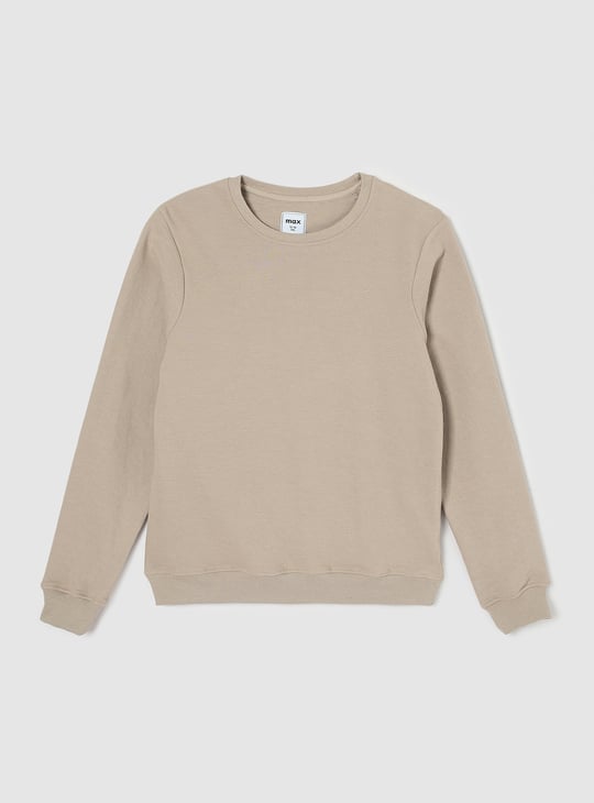 Boys Solid Sweatshirt