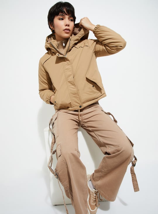 Beige Linen Zip Up Saharienne Jacketロエベ Beige Linen Zip Up Saharienne Jacketロエベ Beige Linen Zip Up
