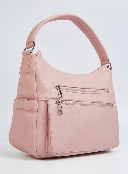 Women Textured Handheld Bag