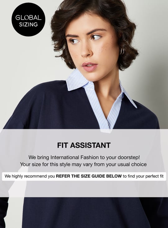 Women Striped Twofer Top