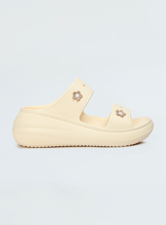 Women Wash & Wear Sandals | Beige | PU